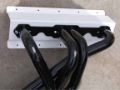 Picture of Header Mount For Chevy Standard Port, Angled, White Powder Coat