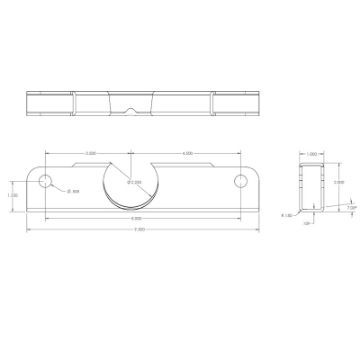 Picture of RH Axle Bracket Sprint Asphalt